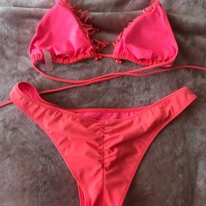 Bright Coral Bikini